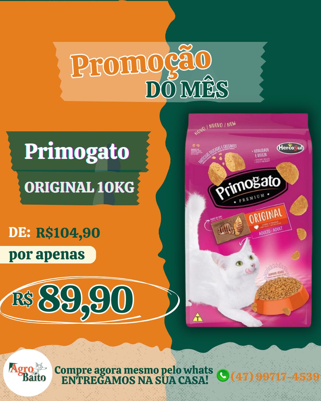 Feed - Gatos - Primogato 10 Kg