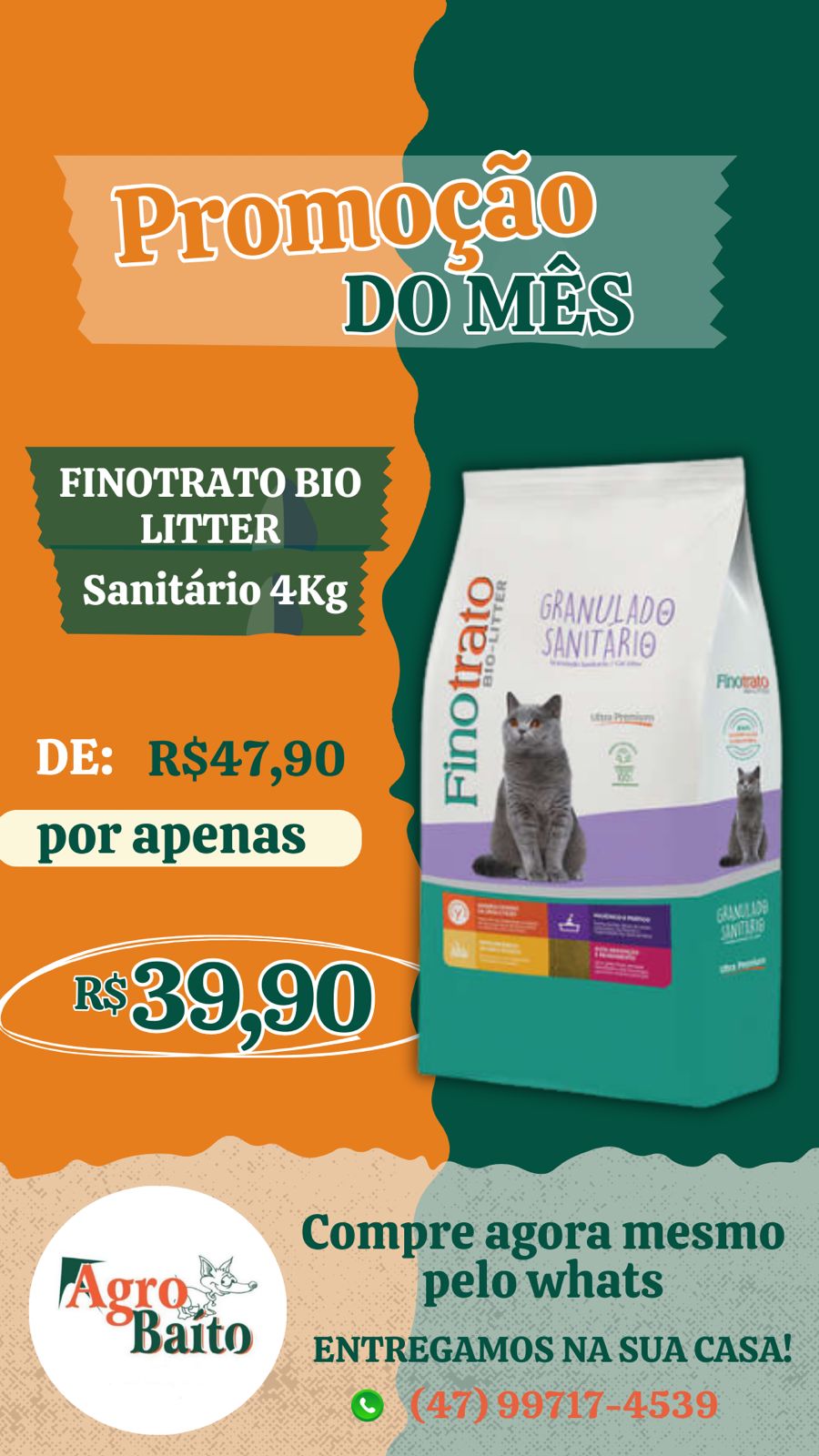 Story - Gatos - Areia 4 Kg