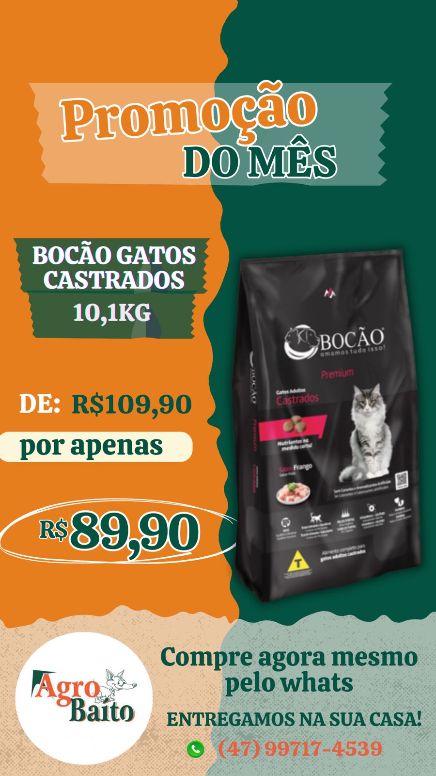 Story - Gatos - Bocão 10 kg